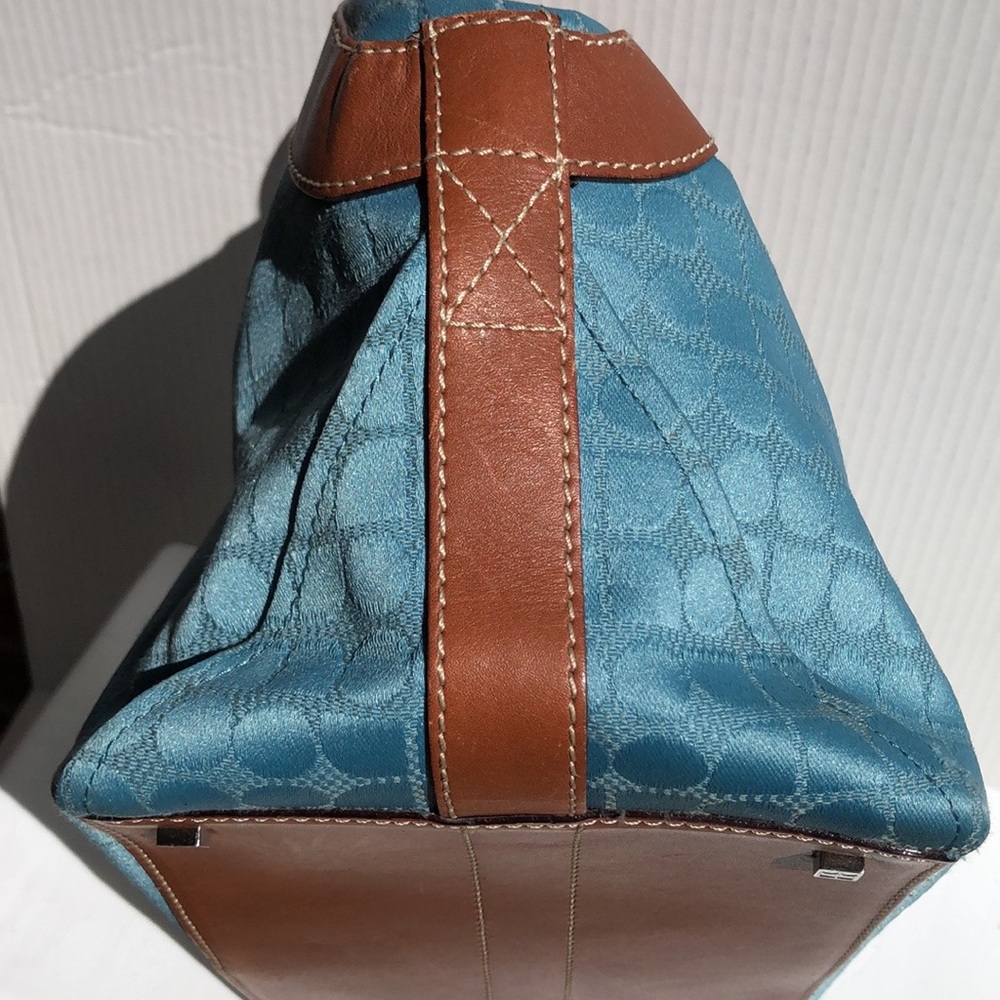 Kate Spade New York shoulde bag brown leather Straps & trim the Noel dot pattern - Picture 4 of 13